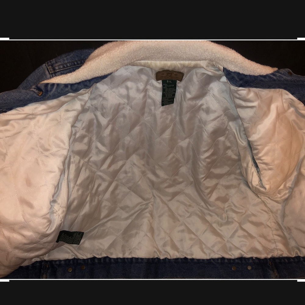 VINTAGE Ralph Lauren Jean Jacket - Picture 3 of 6